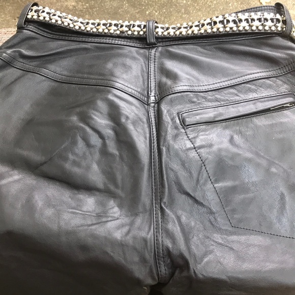 HARLEY  LEATHER JEANS๐๐๐ - Picture 5 of 8
